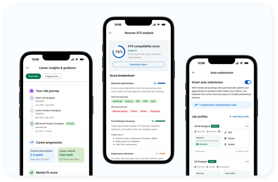 LinkedIn Job Application